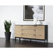 Rosso 66.5 X 18 inch Black / Brown / Matte Black Sideboard, Medium